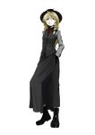  alternate_costume bad_id bad_pixiv_id blonde_hair boots braid full_body ghost_in_the_shell ghost_in_the_shell_stand_alone_complex hat kamata_yuuya kirisame_marisa long_hair parody solo standing touhou transparent_background yellow_eyes 