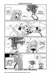  arisa_bannings comic doujinshi fate_testarossa greyscale hard_translated long_sleeves lyrical_nanoha mahou_shoujo_lyrical_nanoha mahou_shoujo_lyrical_nanoha_a's mikage_takashi monochrome multiple_girls school_uniform seishou_elementary_school_uniform takamachi_nanoha translated twintails 