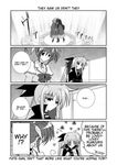  arisa_bannings bardiche blush bow cape comic doujinshi fate_testarossa fingerless_gloves gloves greyscale hard_translated long_sleeves lyrical_nanoha magic_circle magical_girl mahou_shoujo_lyrical_nanoha mahou_shoujo_lyrical_nanoha_a's mikage_takashi monochrome multiple_girls school_uniform seishou_elementary_school_uniform single_fingerless_glove single_glove takamachi_nanoha translated tsukimura_suzuka twintails 