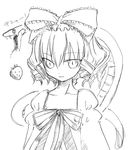  artist_request bangs greyscale hina_ichigo monochrome rozen_maiden solo 