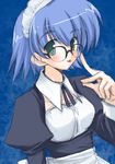  artist_request glasses long_sleeves lowres maid solo to_heart_2 tonami_yuma 