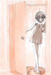  artist_request door lingerie nanase_yuu sentimental_graffiti solo underwear 