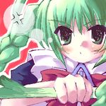  anger_vein artist_request green_hair lowres me-tan os-tan solo spring_onion 