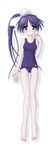  artist_request itou_noemi long_hair one-piece_swimsuit school_swimsuit side_ponytail solo swimsuit very_long_hair with_you 