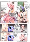  akiba_angels animal_ears cat_ears comic kazekawa_nagi moe multiple_girls tail translated 