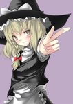  blonde_hair braid face hat kirisame_marisa nakamura_kusata side_braid solo touhou witch_hat 