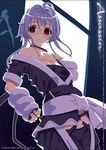  53box original red_eyes sango_(53box) short_hair silver_hair solo 