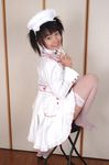  highres matsunaga_ayaka nurse photo solo thighhighs 