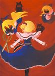  alice_margatroid am24 back bad_id bad_pixiv_id blonde_hair capelet doll dress hairband hourai_doll scissors string touhou traditional_media 