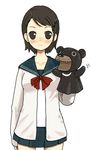  long_sleeves looking_at_viewer original puppet school_uniform solo yuu_(uminashiken) 