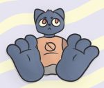  2019 ambiguous_gender anthro barley_bear digital_media_(artwork) domestic_cat felid feline felis female foot_fetish foot_focus fur mae_(nitw) mammal night_in_the_woods simple_background sitting sweat video_games 