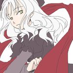  artist_request bangs caren_hortensia fate/hollow_ataraxia fate/stay_night fate_(series) layered_sleeves long_sleeves lowres shroud_of_magdalene solo 