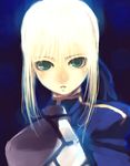  armor artoria_pendragon_(all) blonde_hair fate/stay_night fate_(series) green_eyes saber solo tasaka_shinnosuke 