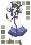  ainu_clothes animal_ears aruruw dog_ears long_sleeves mizuki_makoto solo tail utawareru_mono 