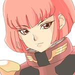  artist_request bangs gundam haman_karn lowres pink_hair solo zeta_gundam 