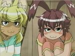  :3 liru multiple_girls renkin_san-kyuu_magical_pokaan screencap staring wolf_girl you_gonna_get_raped yuuma_(renkin_san-kyuu_magical_pokaan) 