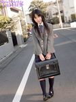  blazer jacket kishinami_riho photo school_uniform solo 