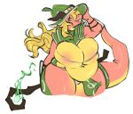  2019 anthro arm_pads armor belly big_belly big_breasts blonde_hair breasts cleavage clothed clothing deep_navel dragon eyelashes fangs female front_view hair hat horn huge_breasts long_hair looking_away magic magic_user overweight overweight_female panties robe saintsucrose seductive shoulder_pads skimpy smile solo staff standing thick_thighs tyria_(embersart) under_boob underwear wide_hips witch witch_hat 