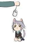  animal_ears animated animated_gif bangs cat_ears cat_tail chibi long_sleeves lowres mouse_(computer) nagato_yuki solo suzumiya_haruhi_no_yuuutsu tail transparent_background 