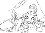  artist_request greyscale guilty_gear lowres may_(guilty_gear) monochrome pirate solo 