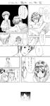  1girl comic g-tetsu greyscale highres kyon monochrome suzumiya_haruhi suzumiya_haruhi_no_yuuutsu translation_request 