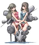  mecha_musume military multiple_girls nano niels_juel original peder_skram ship watercraft yuri 