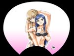  artist_request breast_grab breasts couple fujino_shizuru grabbing kuga_natsuki medium_breasts multiple_girls my-hime uchiwa_design yuri 