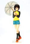 bob_cut figure nakahara_misaki nhk_ni_youkoso! photo raglan_sleeves short_hair solo umbrella 
