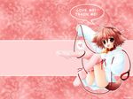  animal_ears artist_request collar dog_ears dog_tail english heart hinata_(pure_pure) leash miniskirt panties pink pink_background pink_legwear pure_pure skirt solo sweater tail thighhighs underwear wallpaper white_panties 