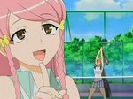  kage_kara_mamoru! konnyaku_yuuna mapputatsu_tsubaki multiple_girls screencap skirt tennis 