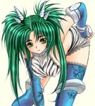  green_hair imageboard_colors jochuu-san lowres oekaki original solo yagisaka_seto 