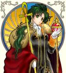  green_hair imageboard_colors jochuu-san long_sleeves lowres oekaki original solo yagisaka_seto 