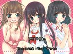  akuta_rinko bikini futami_eriko kibina_high_school_uniform kimi_kiss mizusawa_mao multiple_girls school_uniform shijou_mitsuki swimsuit 