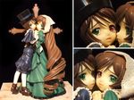  bubba figure heterochromia long_sleeves multiple_girls photo rozen_maiden siblings sisters souseiseki suiseiseki twins 