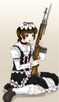  artist_request battle_rifle bayonet coyote_ragtime_show gothic gun long_sleeves m14 rifle sep solo weapon 