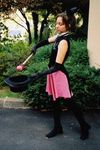  cosplay elbow_gloves gloves haneoka_meimi kaitou_saint_tail magical_girl pantyhose photo saint_tail solo 