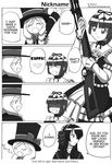  4koma april_(coyote_ragtime_show) artist_request august_(coyote_ragtime_show) comic coyote_ragtime_show greyscale long_sleeves monochrome multiple_girls sep translated 