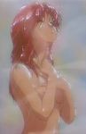  breasts bubblegum_crisis nene_romanova nipples nude red_hair screencap showering small_breasts solo wet 