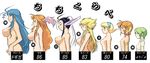  blonde_hair breasts breath_of_fire breath_of_fire_ii breath_of_fire_iii breath_of_fire_iv breath_of_fire_v bust_chart deis dr.p duplicate eyeshadow huge_breasts makeup momo_(breath_of_fire) multiple_girls nina_(breath_of_fire_ii) nina_(breath_of_fire_iv) nina_(breath_of_fire_v) nipples red_hair rinpoo_chuan short_hair ursula_(breath_of_fire) very_short_hair 