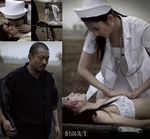  2girls blood bra coach cpr lingerie lowres mud multiple_girls nurse pain photo soccer stretcher underwear 