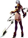 ass boots isabella_valentine kawano_takuji lowres solo soulcalibur sword thigh_boots thighhighs weapon whip whip_sword 