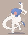  anthro big_breasts breasts conditional_dnp curvaceous female hair huge_breasts hyper hyper_breasts legendary_pok&eacute;mon lugia nintendo nipples nude pok&eacute;mon pok&eacute;mon_(species) simple_background solo standing thick_thighs video_games wyntersun 
