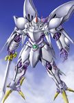  cybuster highres kiriya_obu_gn md5_mismatch mecha no_humans solo super_robot_wars super_robot_wars_the_lord_of_elemental sword weapon 