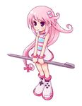  blue_eyes ds ds-tan lowres nintendo nintendo_ds personification pink_hair stylus 