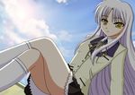  angel_beats! artemisumi long_hair tachibana_kanade tenshi_(angel_beats!) white_hair yellow_eyes 