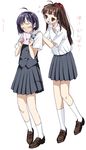  artist_request bad_proportions copyright_request letter love_letter multiple_girls school_uniform 