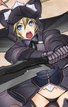  armor black_panties copyright_request ha-ru helmet lowleg lowleg_panties panties solo underwear 