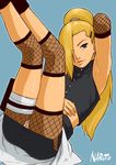  blonde_hair fishnets long_hair naruto naruto_(series) naruto_shippuuden solo yamanaka_ino yuasa 