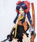  artist_request kisaragi_kasumi kujibiki_unbalance solo sword weapon 