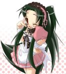  green_hair long_hair maid mikuru_beam nananana_nanana solo suzumiya_haruhi_no_yuuutsu tsuruya very_long_hair 